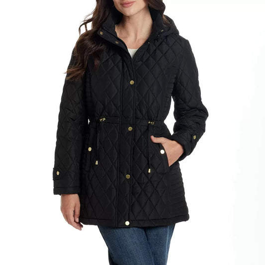 Weatherproof Women's Quilted Jacket in Black, Large