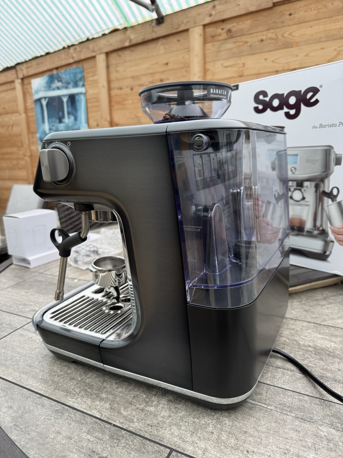 Sage Barista Pro Bean to Cup Coffee Machine SES878BST * Used