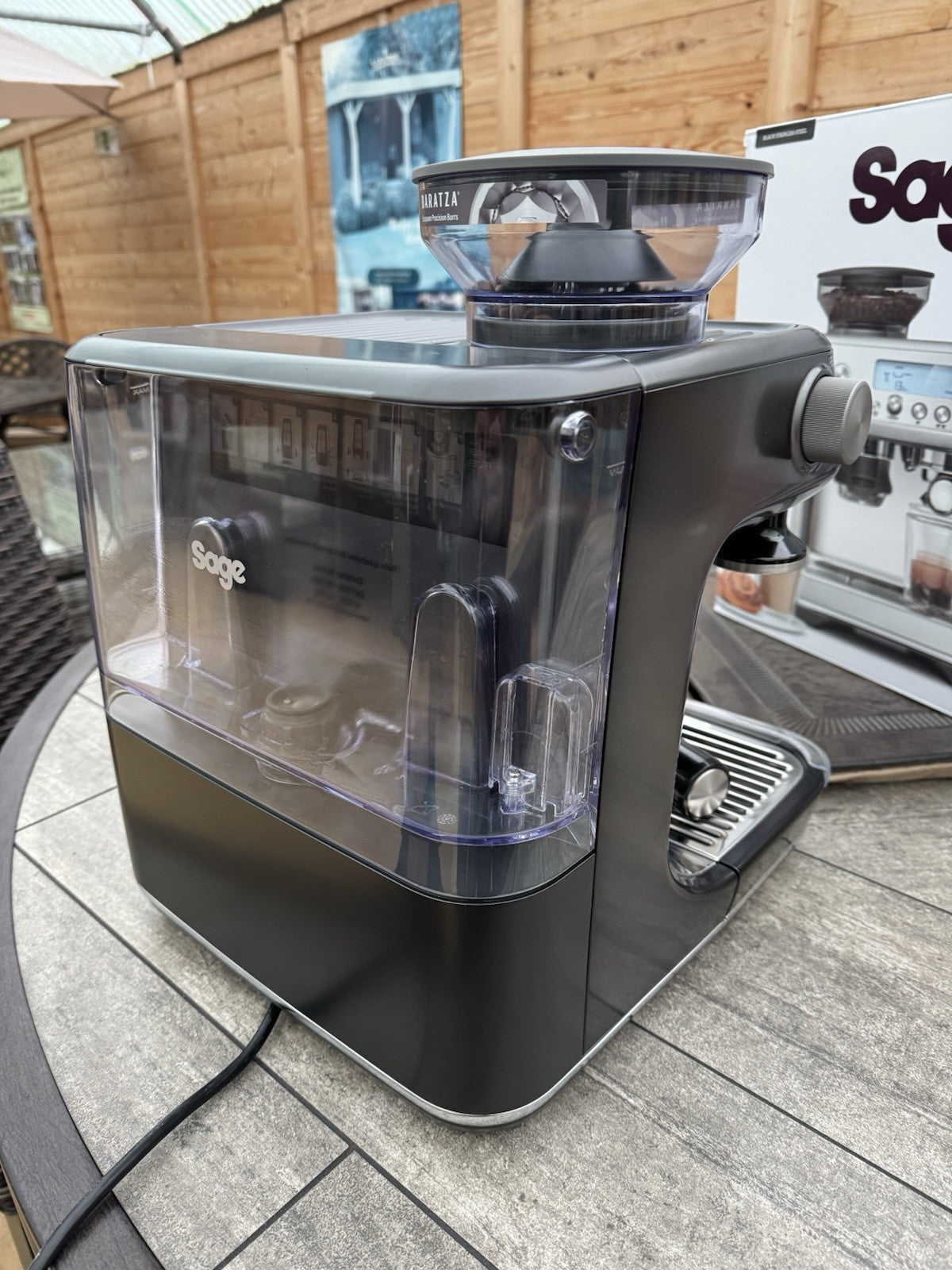 Sage Barista Pro Bean to Cup Coffee Machine SES878BST * Used