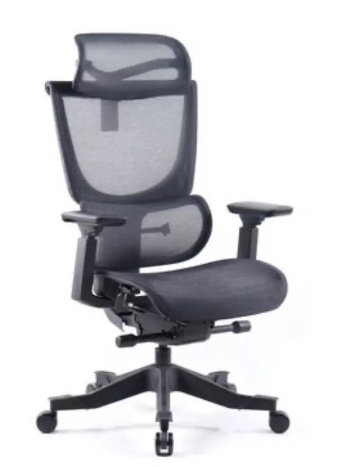 Dams Elise Air Mesh Operator Chair with Adjustable Headrest