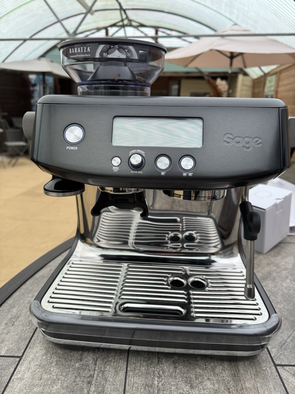 Sage Barista Pro Bean to Cup Coffee Machine SES878BST * Used
