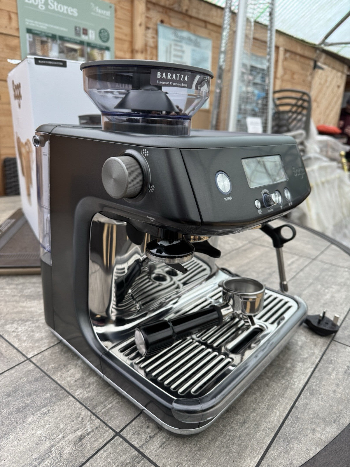 Sage Barista Pro Bean to Cup Coffee Machine SES878BST * Used