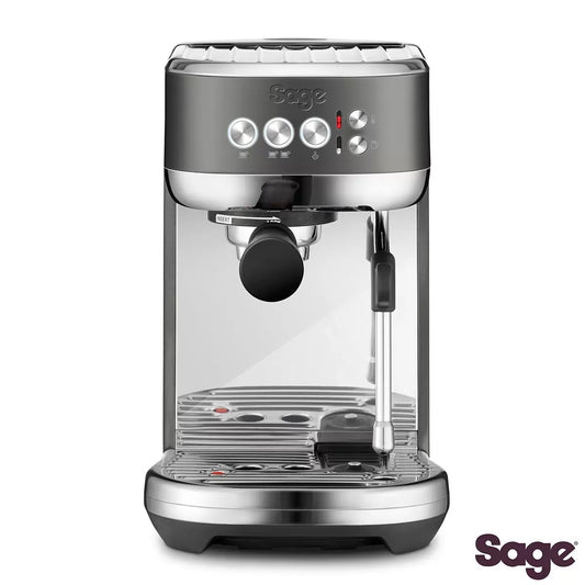 Sage Bambino Plus Pump Espresso Coffee Machine, Black Stainless Steel, SES500BST