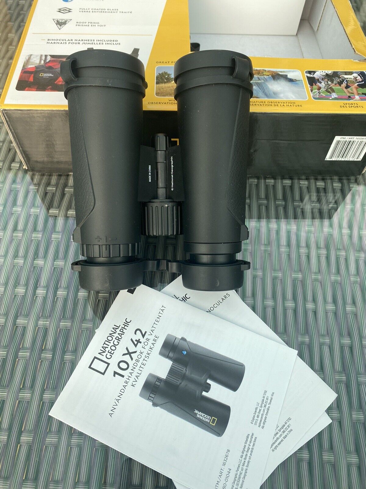 Fogproof Binoculars National Geographic 10x42 Waterproof