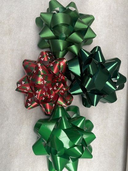 Costco Christmas Gift Bows in Traditional Colours - 50 Pack Kirkland Signature