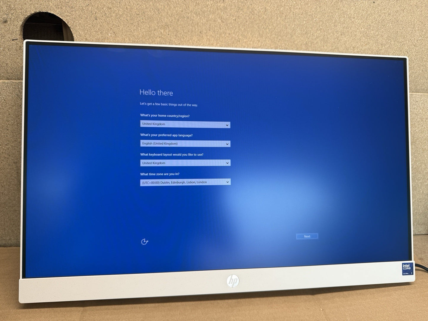 HP All-in-One 24-cr1010na PC Intel Core Ultra 7 32 GB DDR5-SDRAM 1 TB SSD Window
