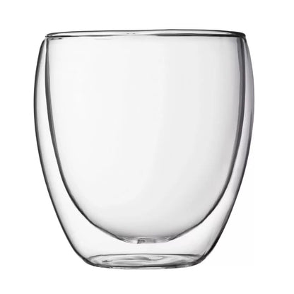 Bodum Pavina Double Wall Thermo Glasses Set of  4 x 0.25L & 3 x 0.35L