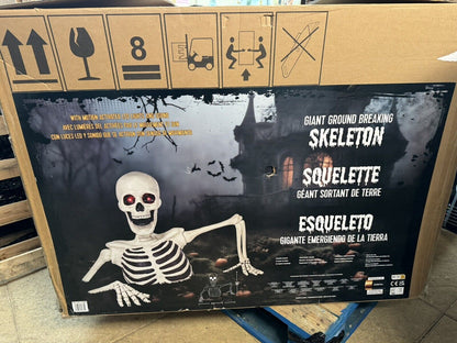 COSTCO Halloween 5ft (1.6m) Giant Ground Breaker Skeleton with Lights