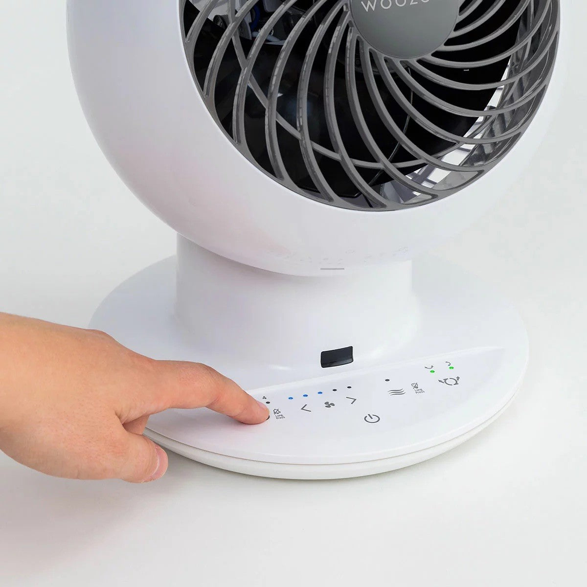 Iris Woozoo Air Circulator Fan With Remote, White