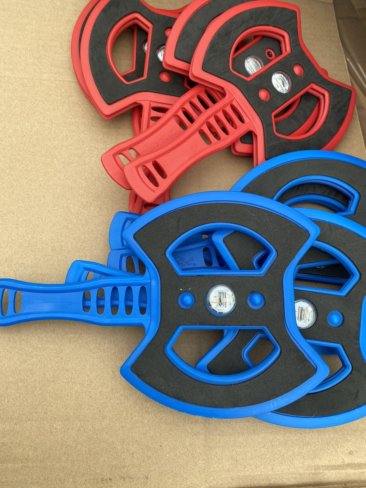 Eastpoint Light Up Axe Throw Set with 8 Safety Axes & 6 Throwing Darts Game