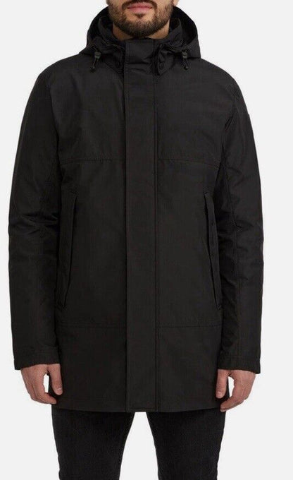 Pajar Men's 3 in 1 Jacket w/Hood Quilted Lightweight 3M Thinsulate Black, XXL