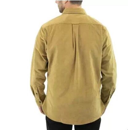 Jachs Men's Cord Shirt In Tan