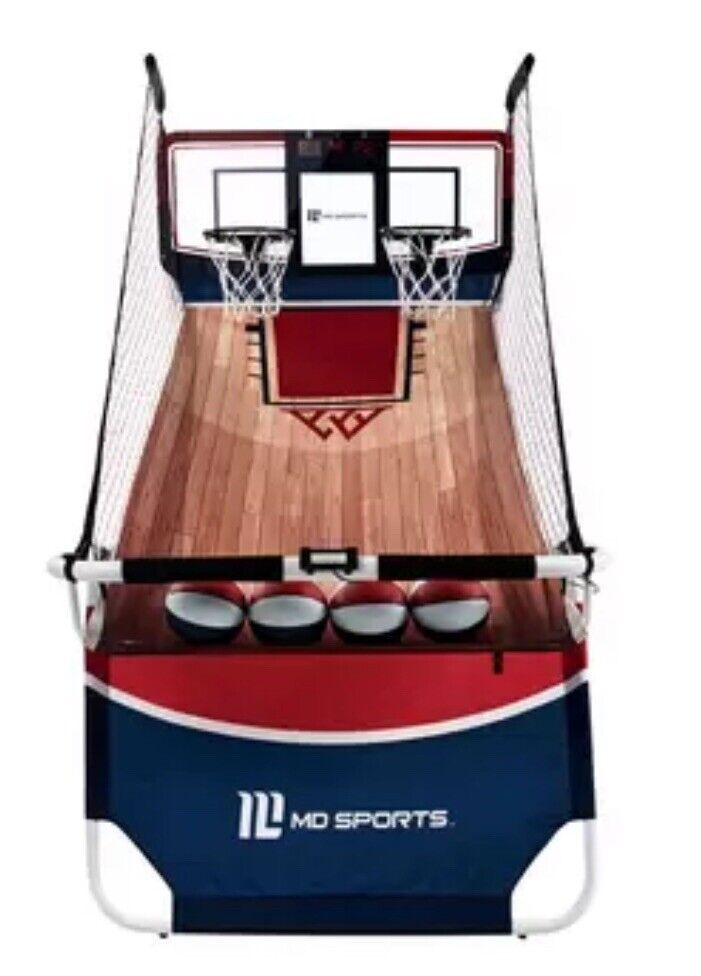 MD Sports EZ Fold 2 Player Arcade Basketball Game **New & Sealed**