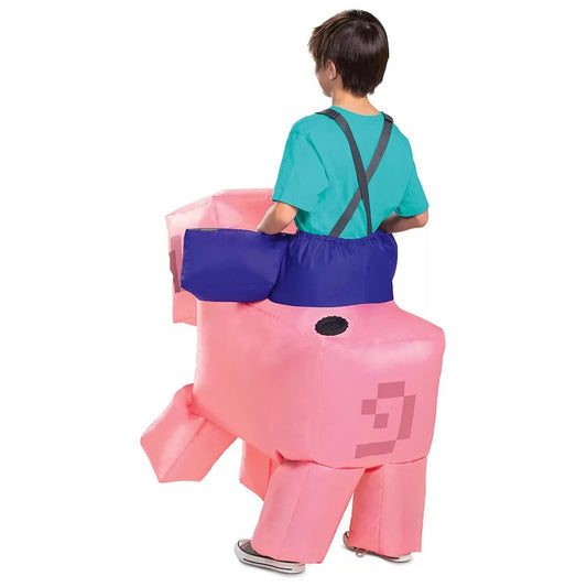 15” Minecraft Pig Disguise Inflatable Costume Kids