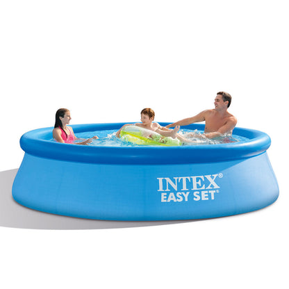 Intex 10ft (3.05m) Easy Set Ring Pool with Water Filter Pump