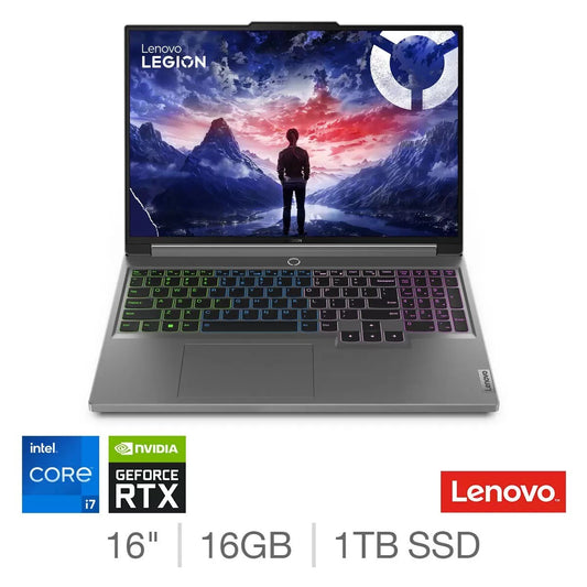 Lenovo Legion 5 (16IRX9), RTX4060, Intel Core i7, Storage 1TB SSD, Grey