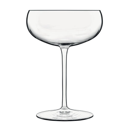 Luigi Bormioli Talismano Crystal Martini Glasses, 8 Pack