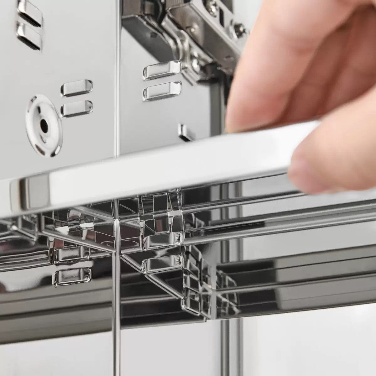 Ove Sophie Stainless Steel Bathroom Mirror Cabinet