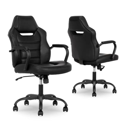 True Innovations Back to School Office Chair with Pneumatic Adjustment Black VAT