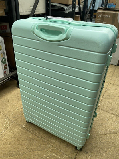 Rock Novo 4 Piece Hardside Luggage Set in Pastel Green