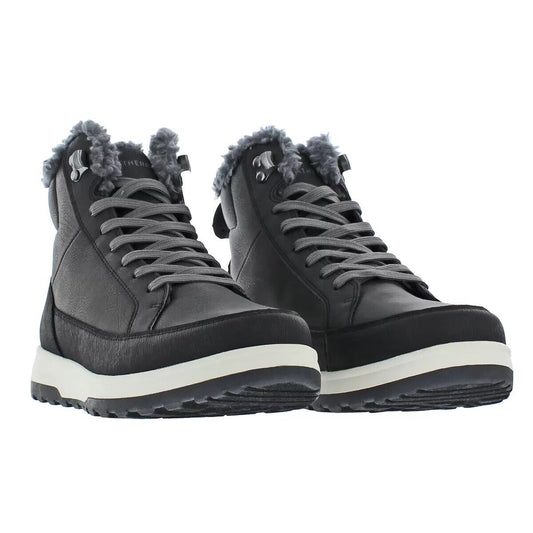 Weatherproof Men's Sneaker Boot in Dark Grey, Size 7