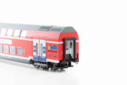 Hobbytrade 63171 Double-decker 2nd Class BLS DBpza 50 80 26-81 235-6 DC H0