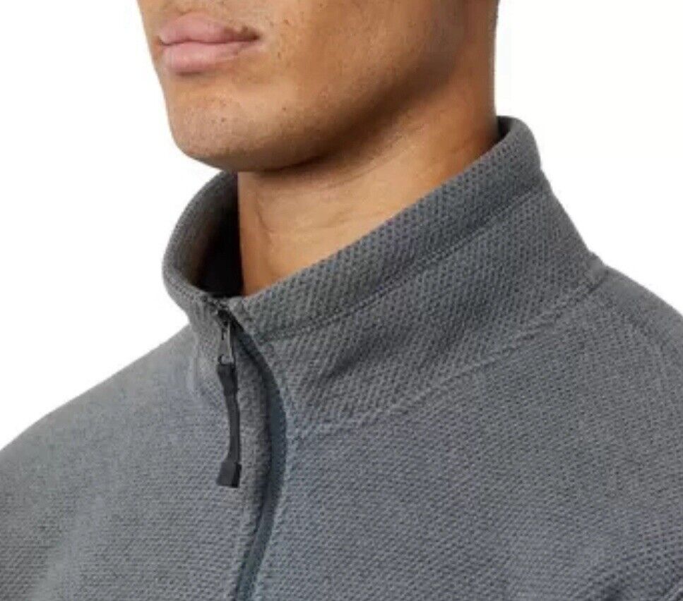 32 Degrees Men's Weekend Sherpa Fleece in Grey