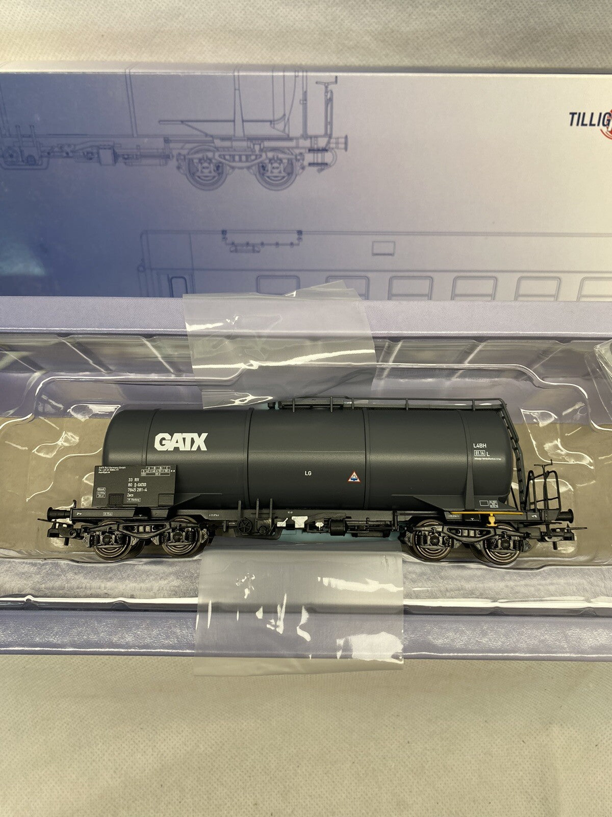 TILLIG 76564- Tank car GATX, HO gauge, Era VI