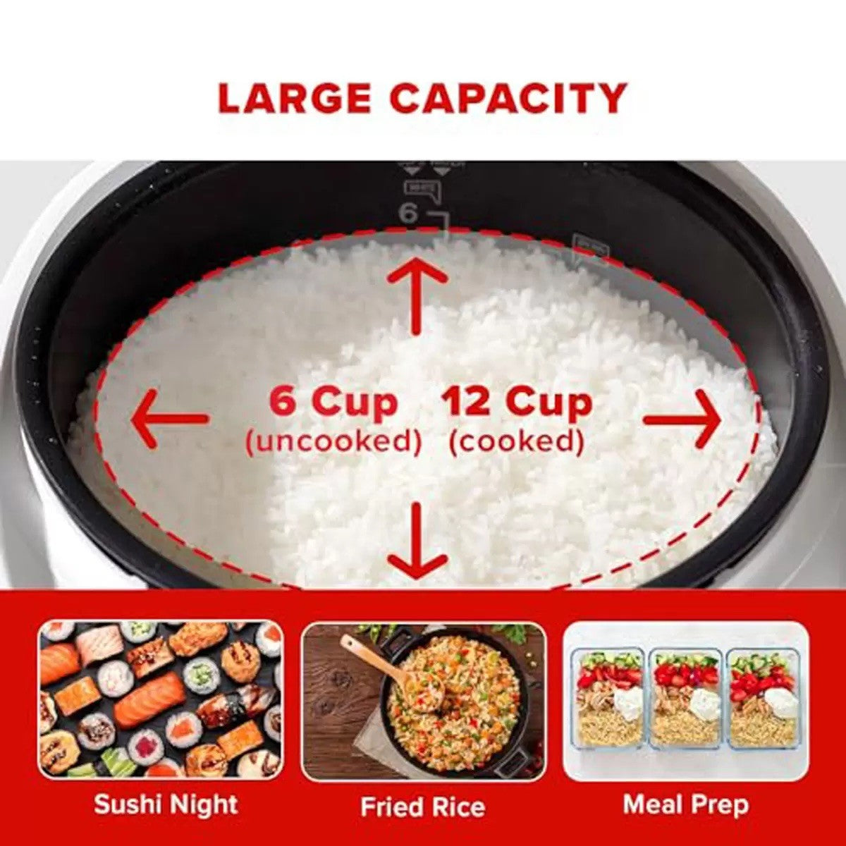 Cuckoo Rice Cooker 0641F White