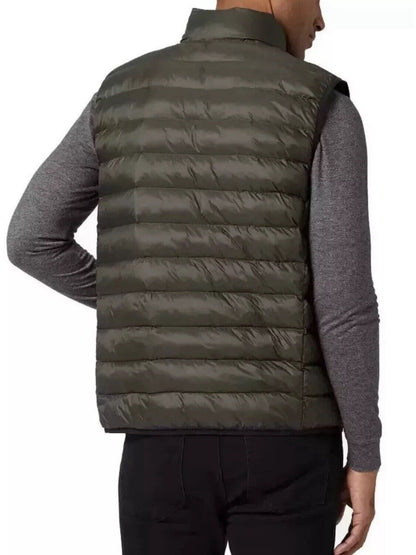 32 Degrees Men Light Gilet Body Warmer Vest Green/kaki, Size XXL