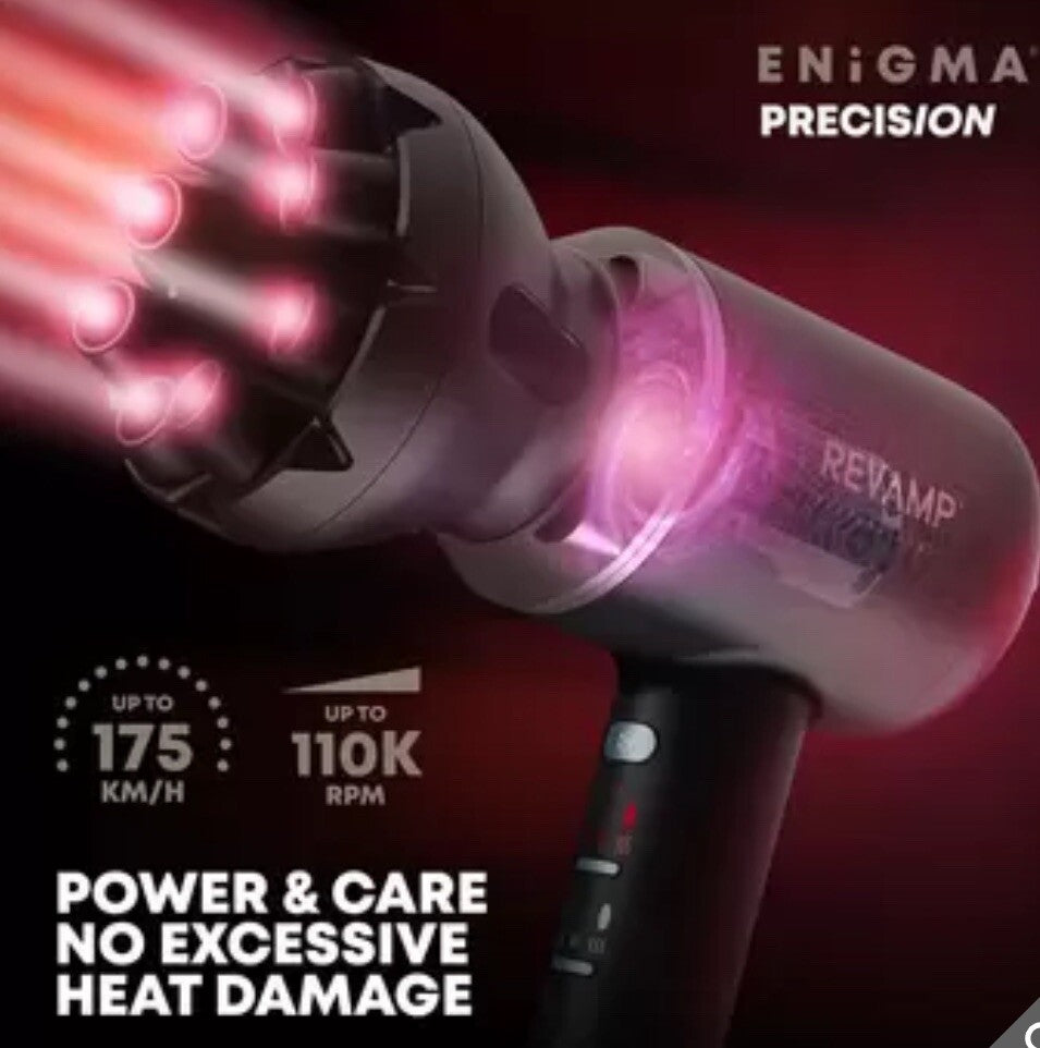 Revamp Enigma PRECISION Hair Dryer, DR-7000-GB