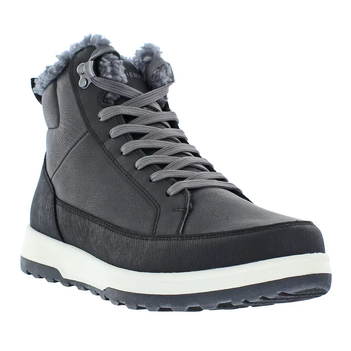 Weatherproof Men's Sneaker Boot in Dark Grey, Size 7