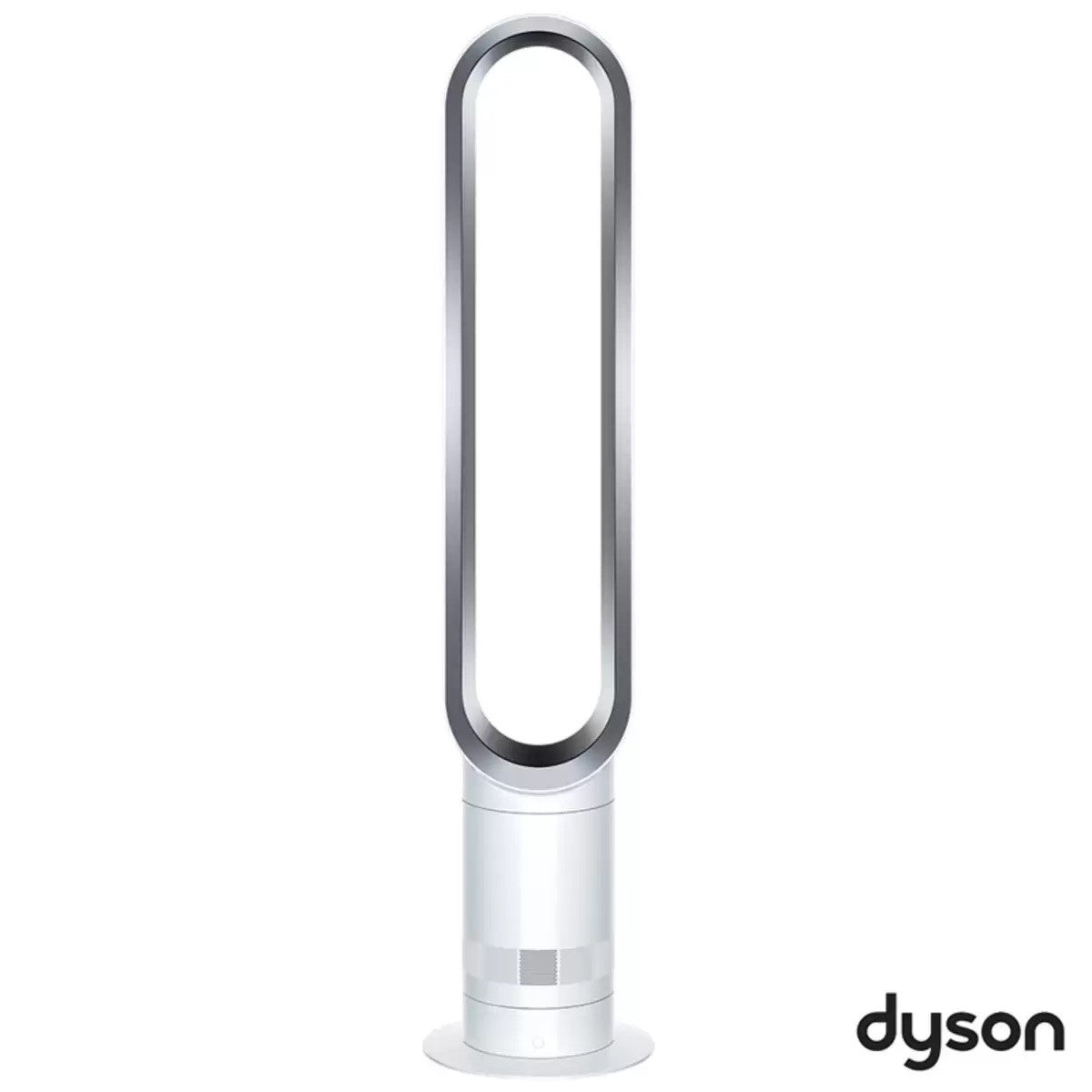 Dyson AM07 56W 10 Speed Tower Fan - White/Silver Luxury