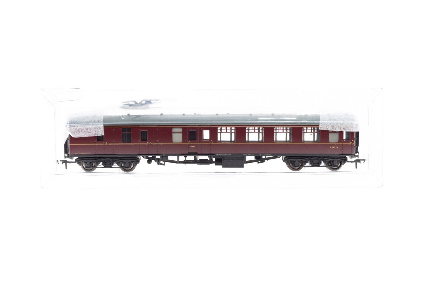 Bachmann Branchline 39-076G BR MK1 BSK Coach Brake 2nd Corridor Maroon Weathered