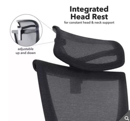 Dams Elise Air Mesh Operator Chair with Adjustable Headrest