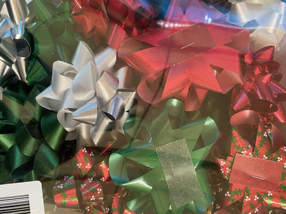 Costco Christmas Gift Bows in Traditional Colours - 50 Pack Kirkland Signature