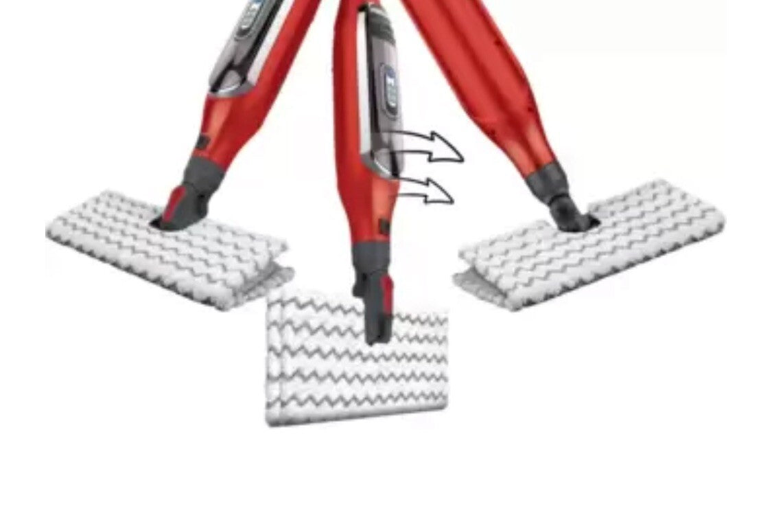 Shark Steam Mop Klik N’ Flip Smartonic Deluxe with 6 Dirt Grip Pads  * Used