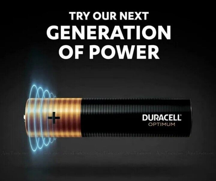 Duracell Optimum AAA Batteries 100% Extra Life Extra Power Battery