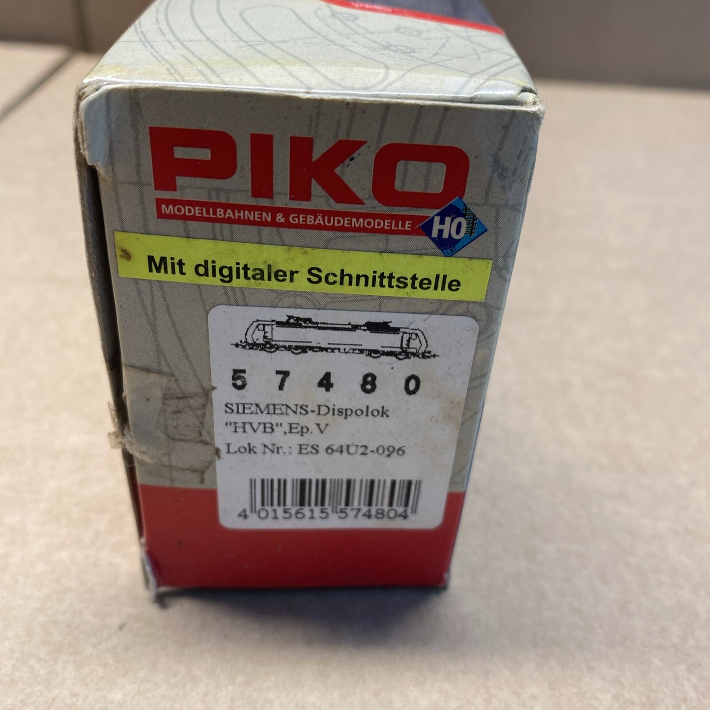 Piko 57480 H0 E-Lok ES 64 Siemens Ep. V DSS