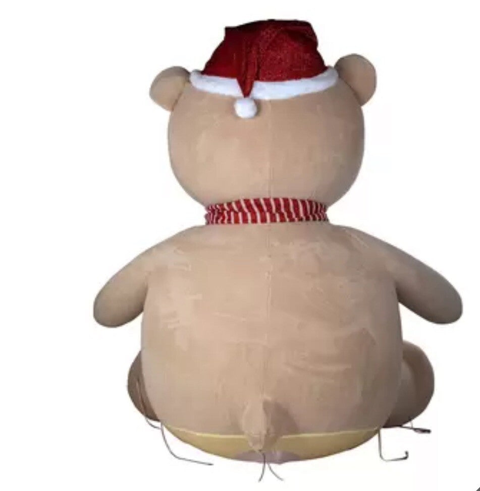 Inflatable Big Teddy Bear Christmas 8ft (2.4m with 192 LED Lights Outdoor Indoor