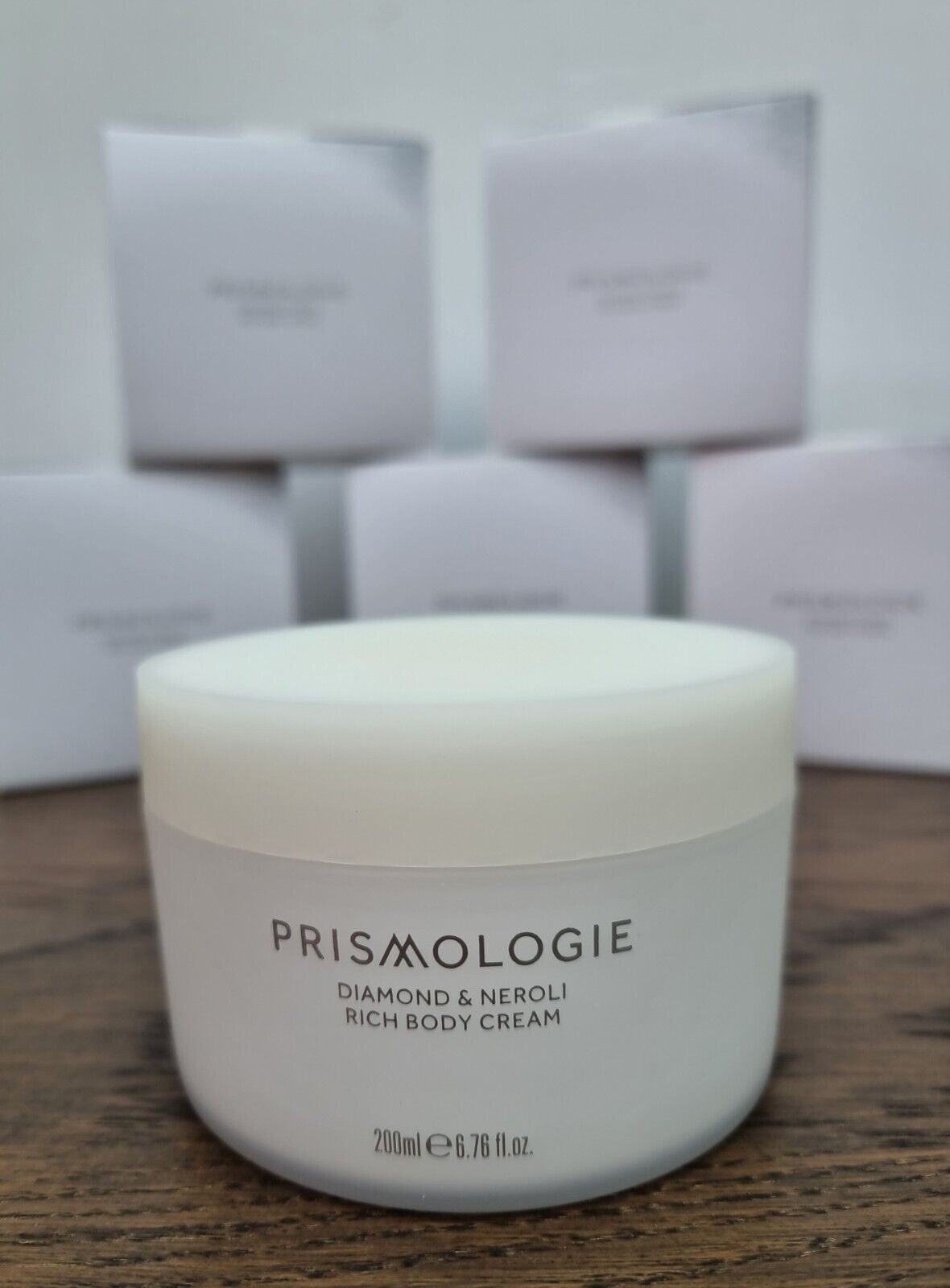 Prismologie Diamond & Neroli Rich Body Cream, 200ml / Made in England