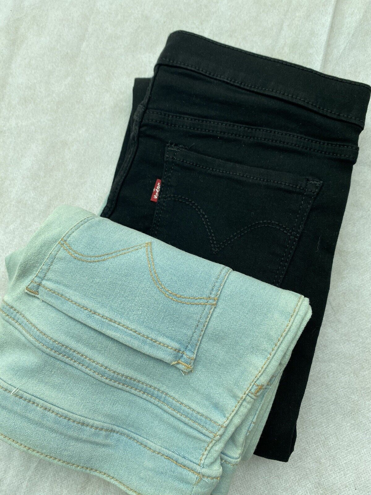 Levi's Girls Pull On Jeans Jeggings Light Mid Navy Black Indigo pink  *74 pairs*