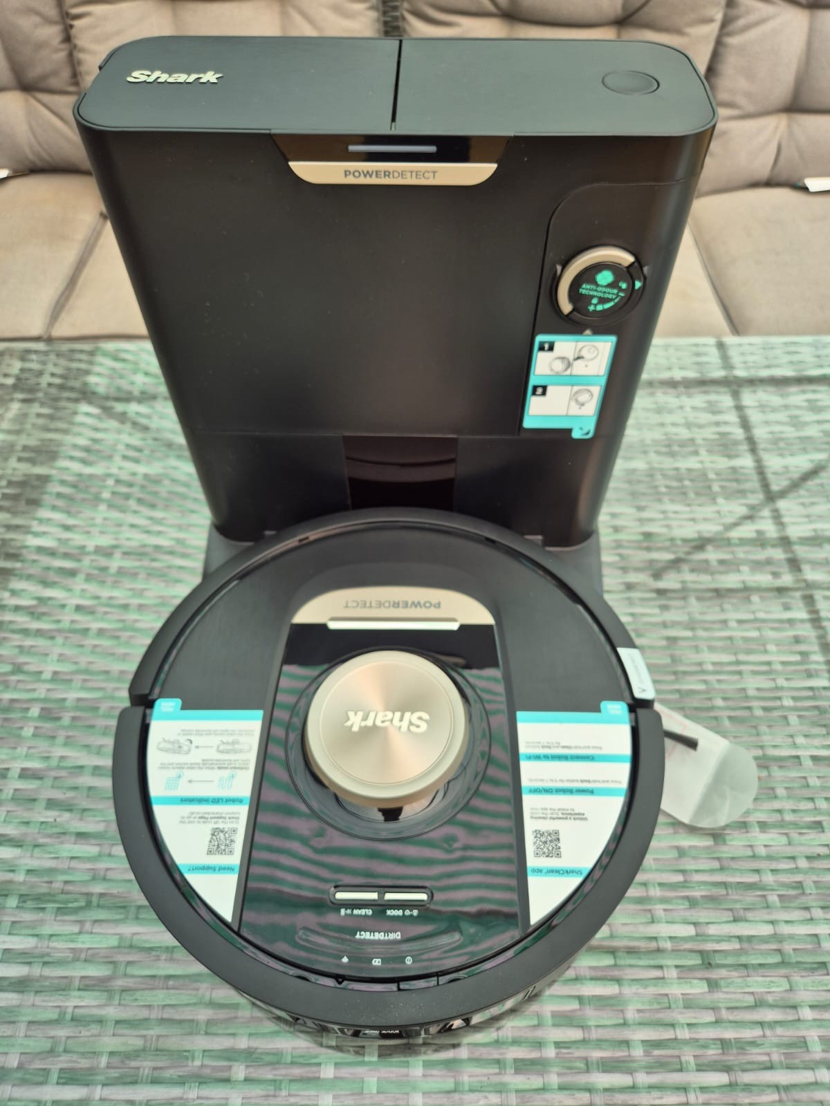 Shark PowerDetect Self-Empty Robot Vacuum [RV2820VEUK]