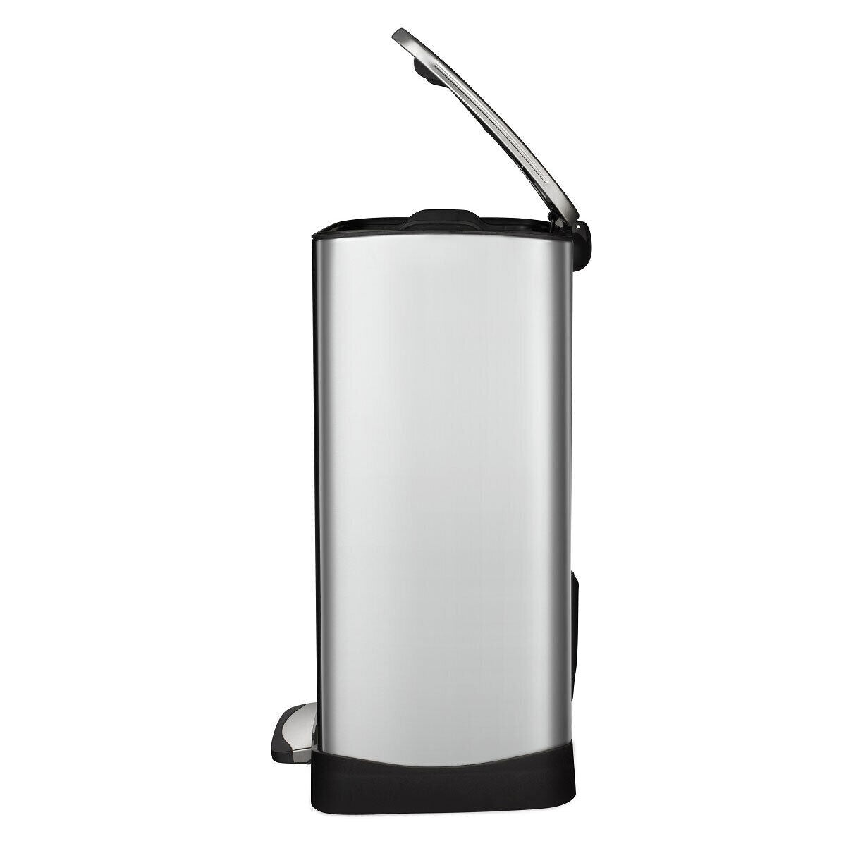 EKO Neo-Cube Recycling Bin 28L+18L in Brushed Stainless Steel 2