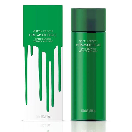 Prismologie Jade & Vetiver Restorative Bath Oil 100ml , Vegan Friendly