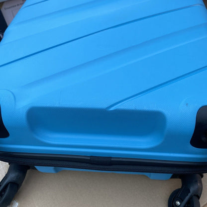 American Tourister Jet Driver 55cm Carry On Hardside Spinner Case in Light Blue