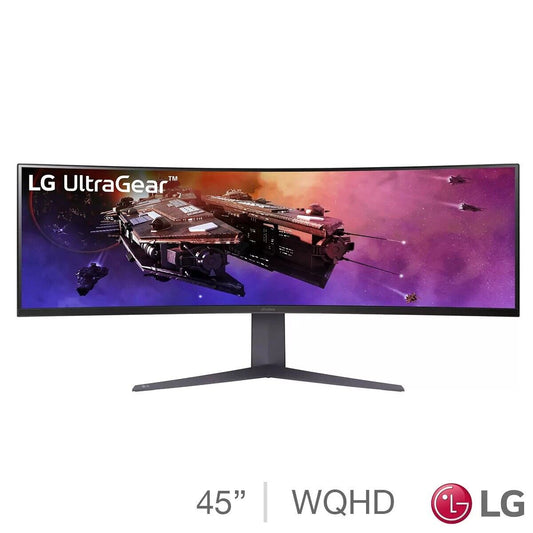 NEW LG 45GR75DC UltraGear 45" QHD 200Hz VA Curved Gaming Monitor 45GR75DC-B.AEK