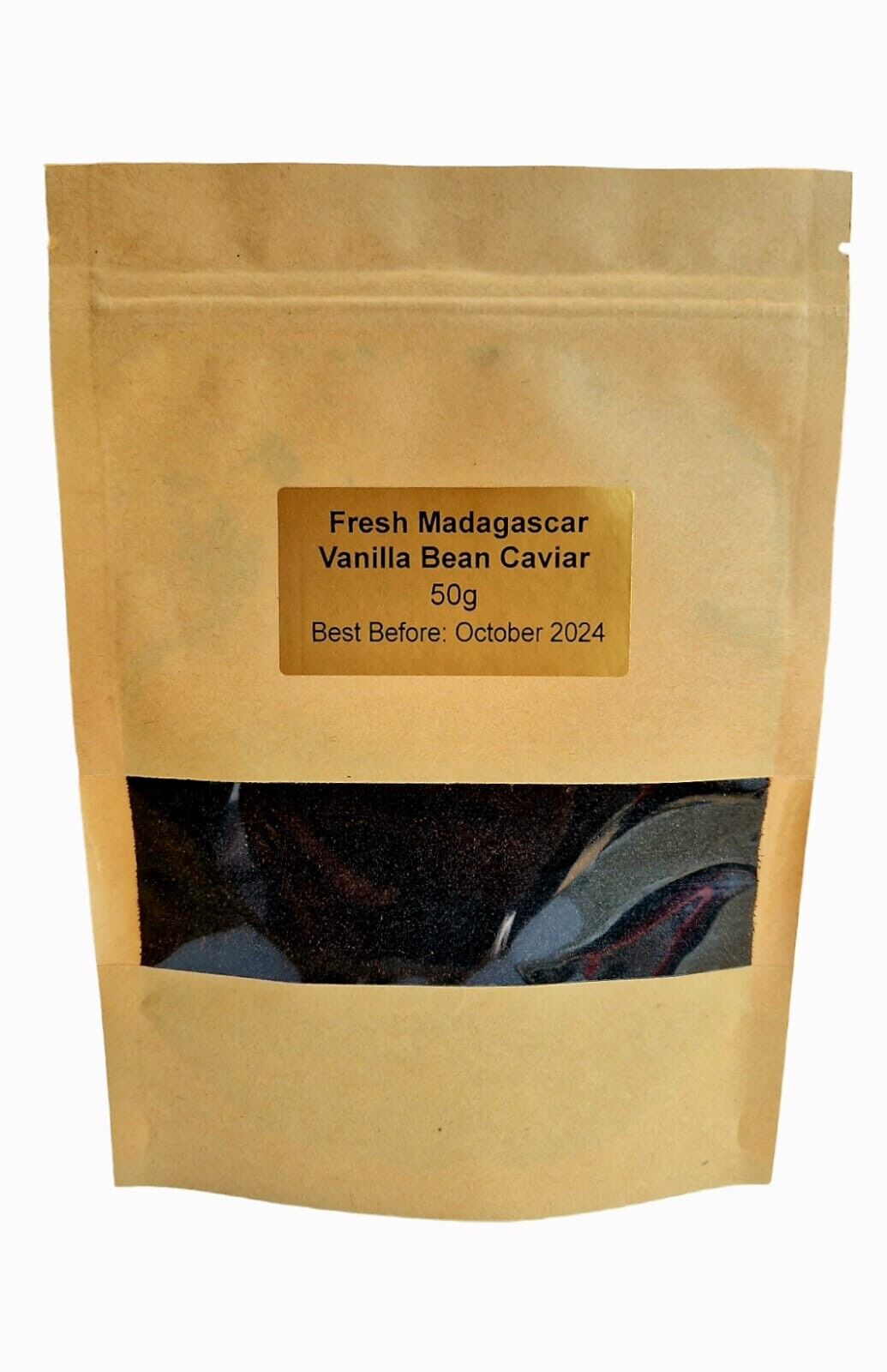 Madagascar Vanilla Bean Caviar , Fresh And Very Aromatic 50g