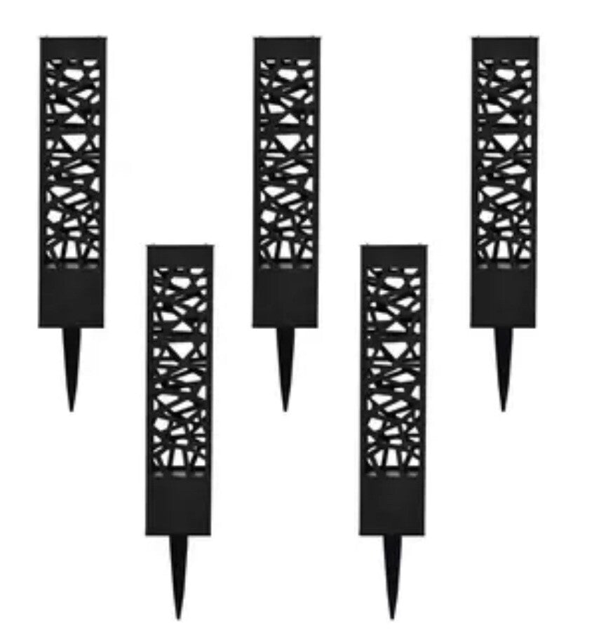 Tommy Bahama Square Solar Bollard Light - 5 Pack *New*