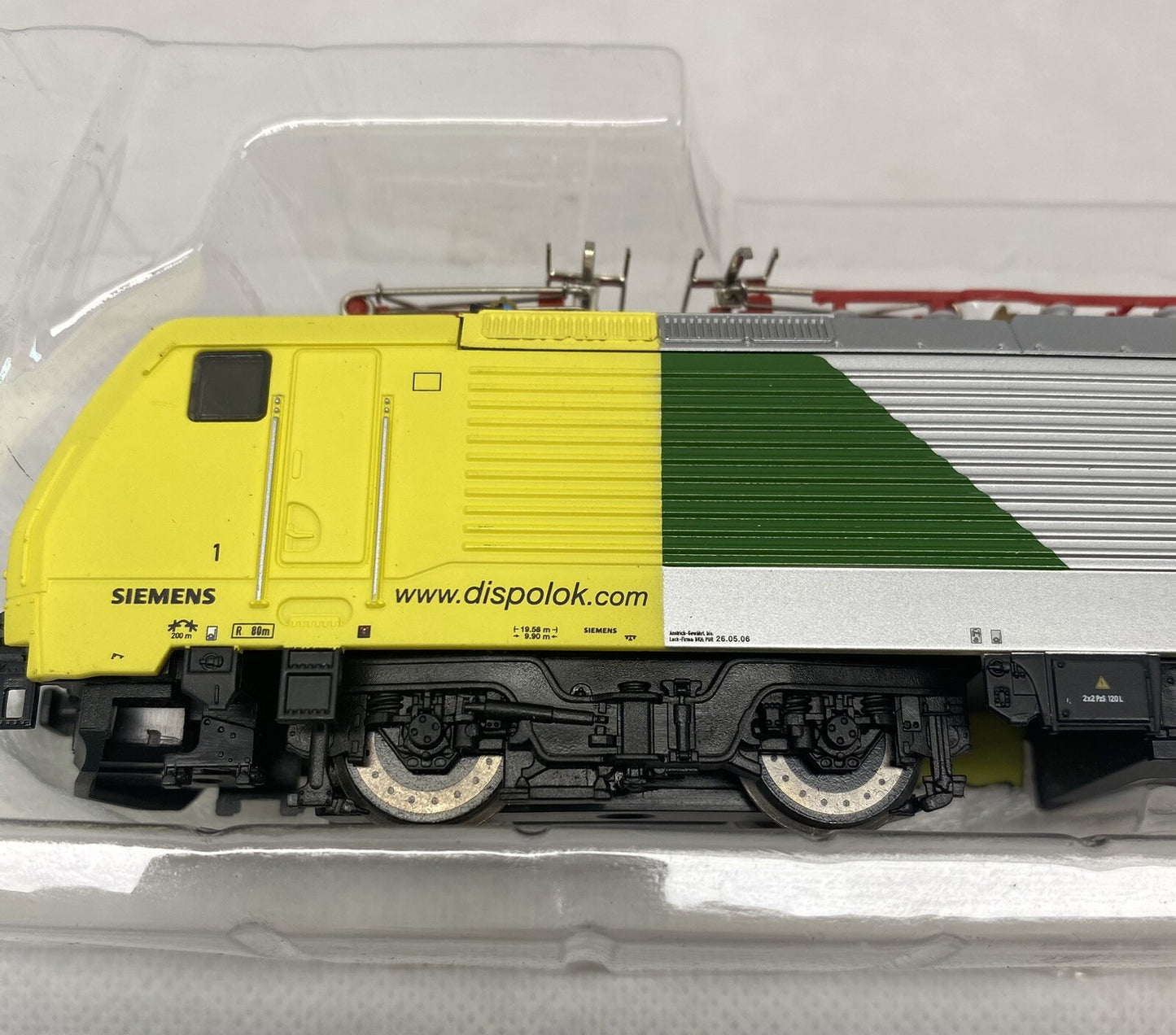 PIKO 57457- Electric locomotive polyvoltage Br 189 of the FNM Cargo, era V